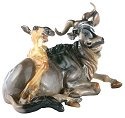 Wildebeests