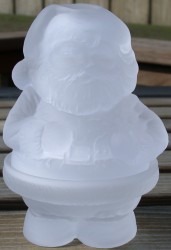 Santa Candleholder
