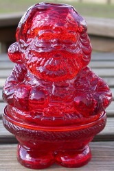 Santa Candleholder