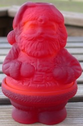 Santa Candleholder