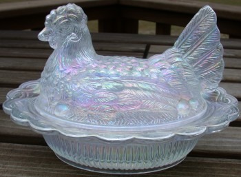 Hen on Nest 6 Inch