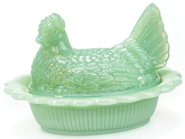 Hen on Nest 6 Inch