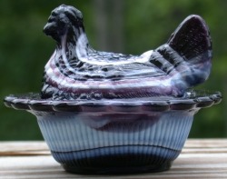 Hen on Nest 3 Inch Salt