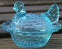 Hen on Nest 3 Inch Salt