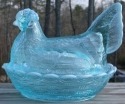 Hen on Nest 7 Inch