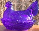 Hen on Nest 7 Inch