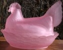 Hen on Nest 7 Inch