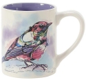 Abby Diamond 6011986 Set of 4 Magenta Bird Mugs