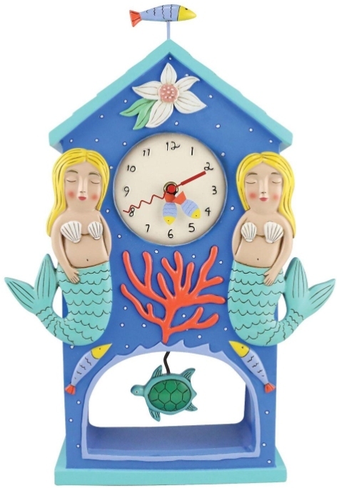 Allen Designs 6012492 Beach Time Mantle Clock