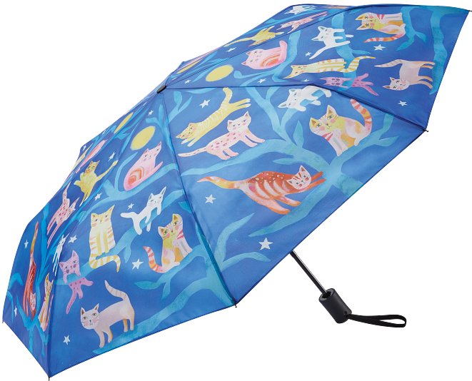 Allen Designs 6014445 Crazy Cats Umbrella