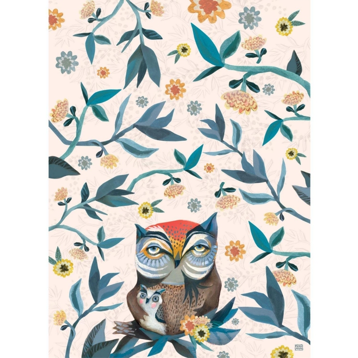 Allen Designs ARTT2003 Owl & Owlet Tea Towels Set of 4
