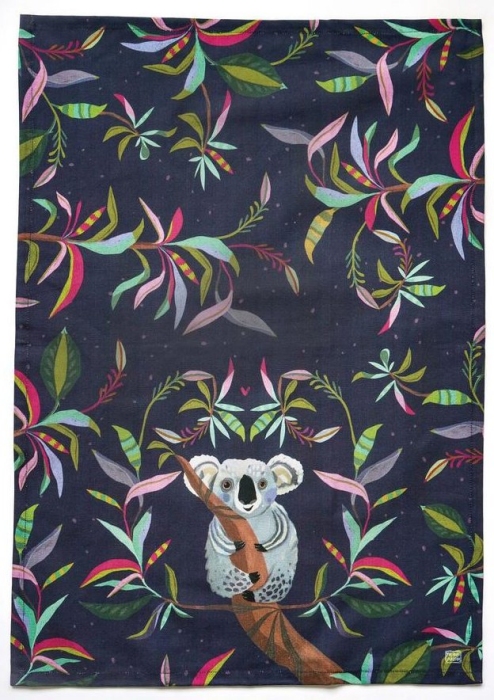Allen Designs ARTT2109 Koala Tea Towels Set of 4