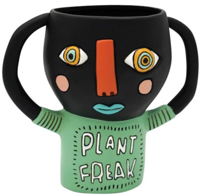 Allen Designs D2119 Plant Freak Black Planter Set of 3