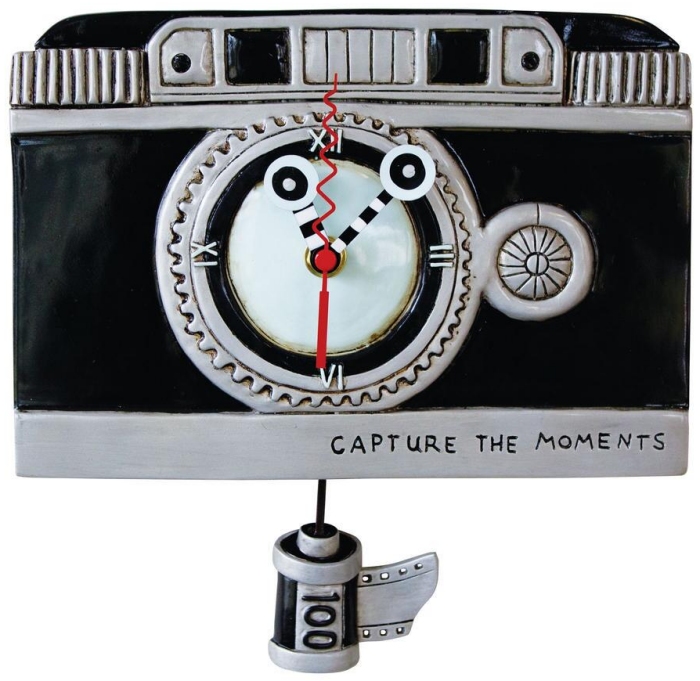 Allen Designs P1226 Vintage Camera Clock