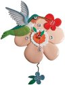 Allen Designs 6012491 Pretty Bird Wall Clock