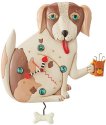 Allen Designs 6012914 No Bones Dog Clock