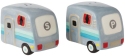 Allen Designs 6012918N Happy Camper Salt and Pepper Shakers