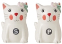 Allen Designs 6012919 Pretty Kitty Salt and Pepper Shakers