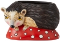 Allen Designs 6013115 Hank The Hedgehog Baby Planter Set of 3