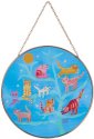 Allen Designs 6014437 Crazy Cats Suncatcher