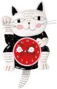 Allen Designs 6014456N Lucky Cat Clock