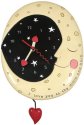 Allen Designs 6014460N Moon and Back Wall Clock