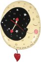 Allen Designs 6014460 Moon and Back Wall Clock