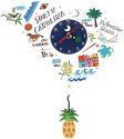 Allen Designs 6014463 South Carolina Pendulum Clock