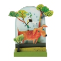 Allen Designs 6018041 Forest Friend Desk Clock