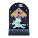 Allen Designs 6019048 Hello Kitty Carousel Desk Clock