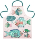 Allen Designs AR1774 Hello Fish Apron Set of 2