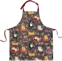 Allen Designs AR2002 Crazy Cats Cat Apron Set of 2