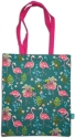 Allen Designs ARB2053 Flamingos Teal Tote Bags Set of 2