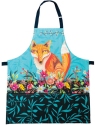 Allen Designs ARK218 Fox and Flowers Kids Apron Set of 2