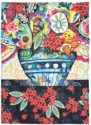 Allen Designs ARTT1839 Flowerblast Tea Towels Set of 4