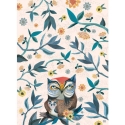 Allen Designs ARTT2003 Owl and Owlet Tea Towels Set of 3