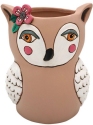 Allen Designs D2059 Sweet Owl Planter Set of 3