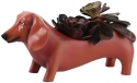 Allen Designs DB2075 Baby Oscar Dachshund Dog Planter Set of 3