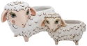 Allen Designs DB2080 Baby Sheep Planter Set of 3