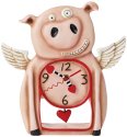 Allen Designs P1048 Piggy Wings Desk Clock