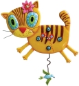 Allen Designs P1076 Kimi Kitty Cat Clock