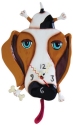 Allen Designs P1160 Buckley Dog Clock