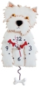 Allen Designs P1328 Westin Westie Dog Clock