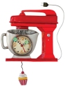 Allen Designs P1371 Vintage Mixer - Red Clock