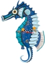 Allen Designs P1468 Salty Seahorse Clock