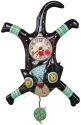 Allen Designs P1852 Craft Attack Cat Clock