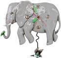 Allen Designs P1860 Elephante Elephant Clock