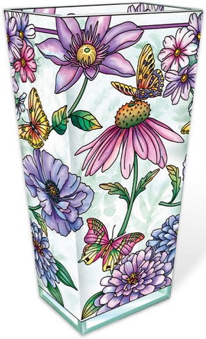 Amia 40007 Aubergine Merci Beaucoup Large Vase