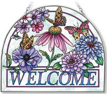 Amia 40010 Aubergine Merci Beaucoup Hospitality Suncatcher