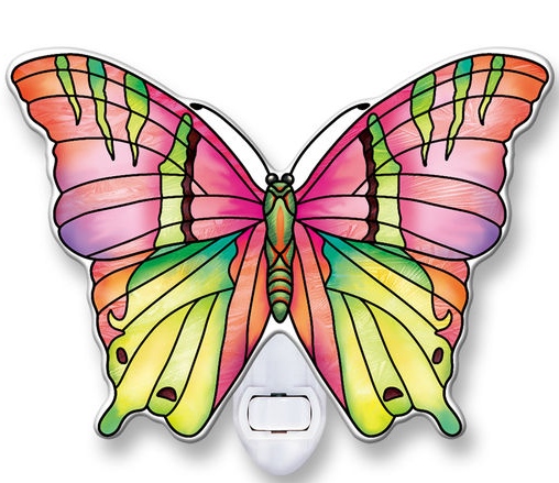Amia 40105 Opal Butterfly Night Light Nightlight